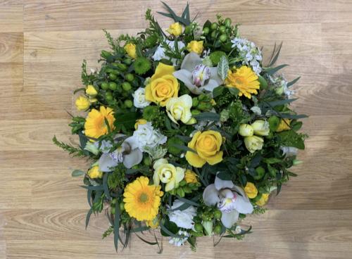 Yellow and White Posy