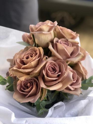 Amnesia Rose wedding bouquet